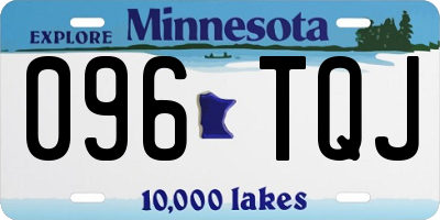 MN license plate 096TQJ