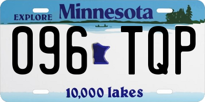 MN license plate 096TQP