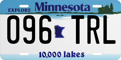 MN license plate 096TRL