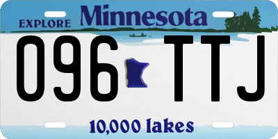 MN license plate 096TTJ