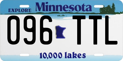 MN license plate 096TTL