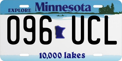 MN license plate 096UCL