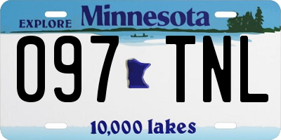 MN license plate 097TNL