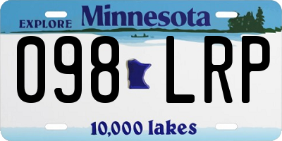MN license plate 098LRP