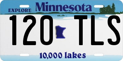 MN license plate 120TLS