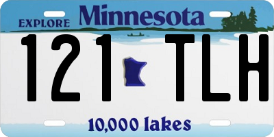 MN license plate 121TLH