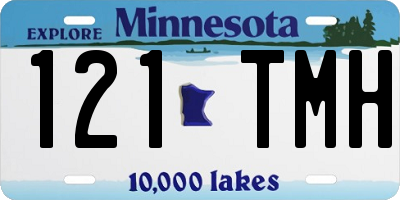 MN license plate 121TMH