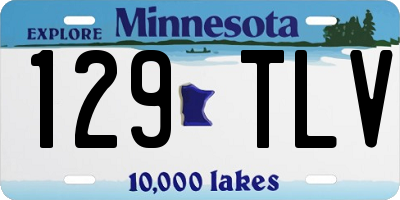 MN license plate 129TLV