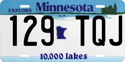 MN license plate 129TQJ