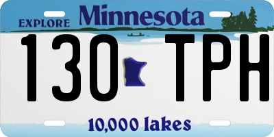 MN license plate 130TPH