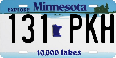 MN license plate 131PKH