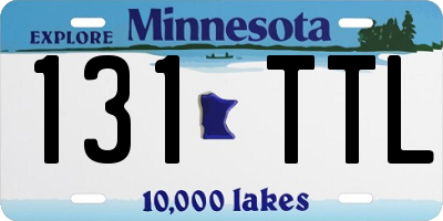 MN license plate 131TTL