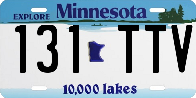 MN license plate 131TTV