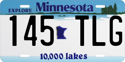 MN license plate 145TLG