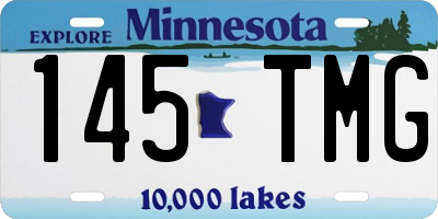 MN license plate 145TMG