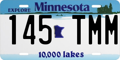 MN license plate 145TMM