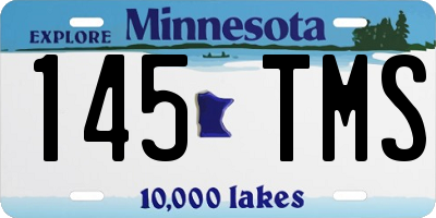 MN license plate 145TMS