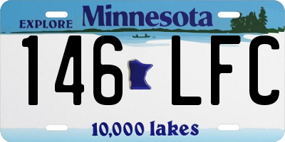 MN license plate 146LFC