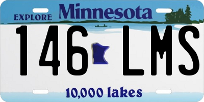 MN license plate 146LMS