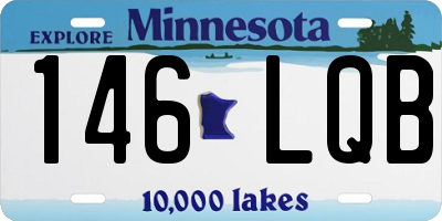 MN license plate 146LQB