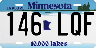 MN license plate 146LQF