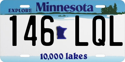 MN license plate 146LQL