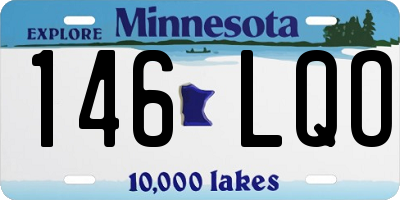MN license plate 146LQO