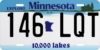 MN license plate 146LQT