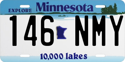MN license plate 146NMY