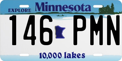 MN license plate 146PMN