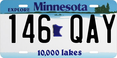 MN license plate 146QAY
