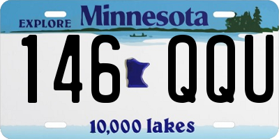 MN license plate 146QQU