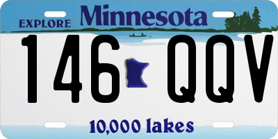 MN license plate 146QQV