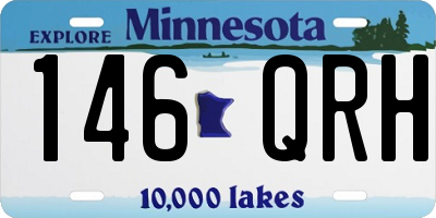MN license plate 146QRH