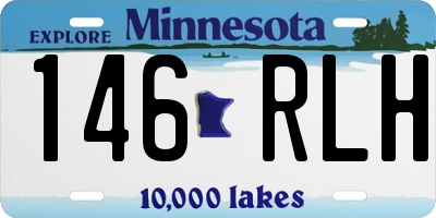 MN license plate 146RLH
