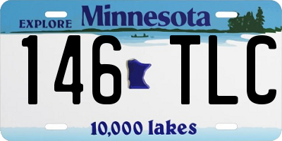 MN license plate 146TLC