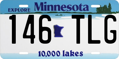 MN license plate 146TLG