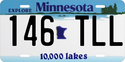 MN license plate 146TLL
