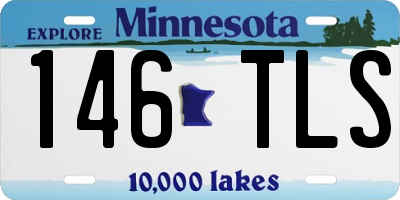 MN license plate 146TLS