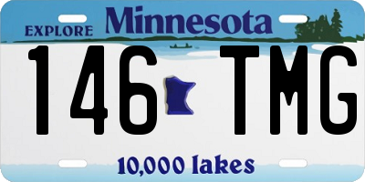 MN license plate 146TMG