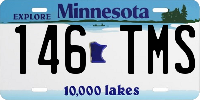 MN license plate 146TMS