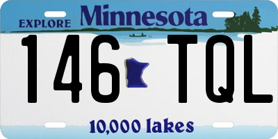 MN license plate 146TQL