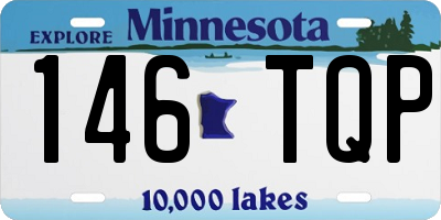MN license plate 146TQP
