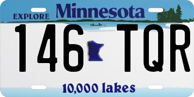 MN license plate 146TQR