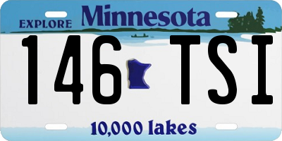 MN license plate 146TSI