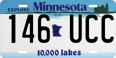 MN license plate 146UCC