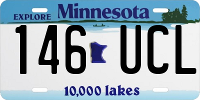 MN license plate 146UCL