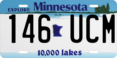 MN license plate 146UCM