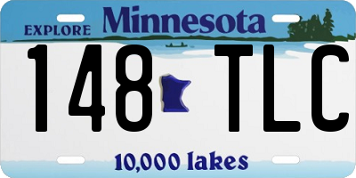 MN license plate 148TLC