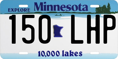 MN license plate 150LHP